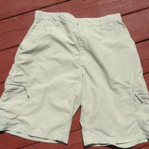 Burn Side cream cagro shorts 34, polyester~Nice~Comfy~Hiking~